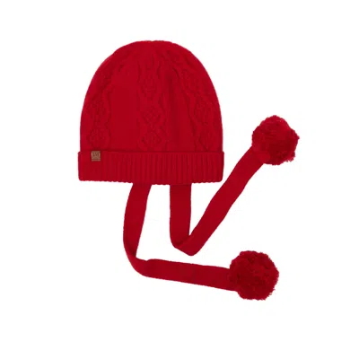 Lorna Murray Women's Red Colorado Beanie In Gold