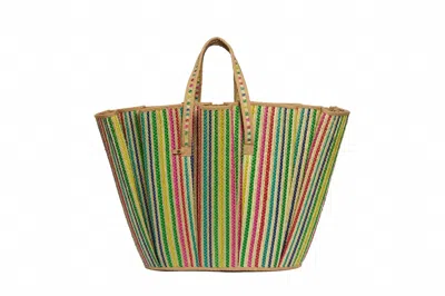 Lorna Murray Women's Tropez Tote In Tropical Tan In Multi
