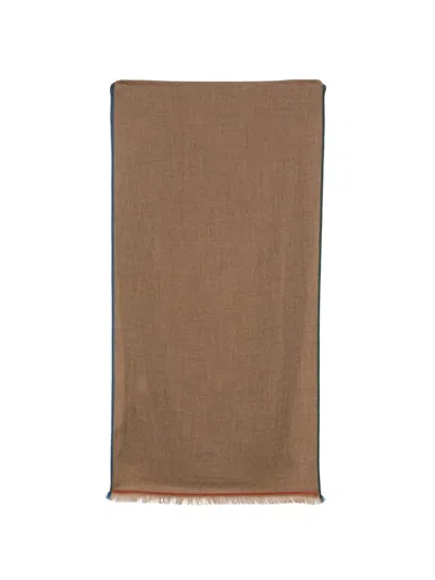 Loro Piana Four In Hand Scarf In 브라운