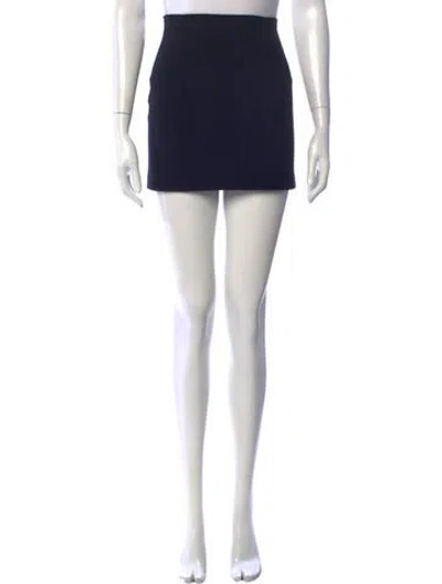 Pre-owned Loro Piana 2025-2026 Mini Skirt In Blue