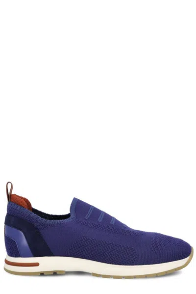 Loro Piana 360 Lp Flexy Sneakers In Blue