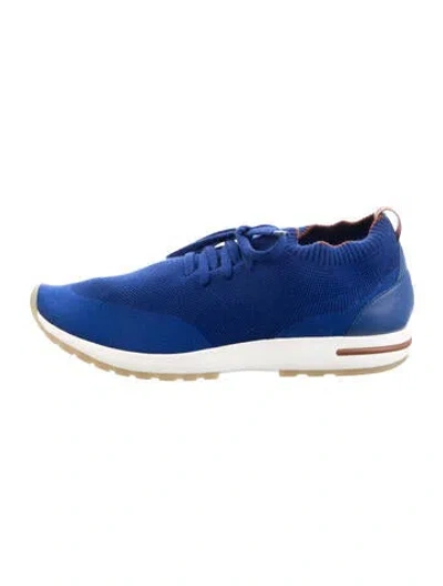 Pre-owned Loro Piana 360 Lp Flexy Walk Sneakers In Blue