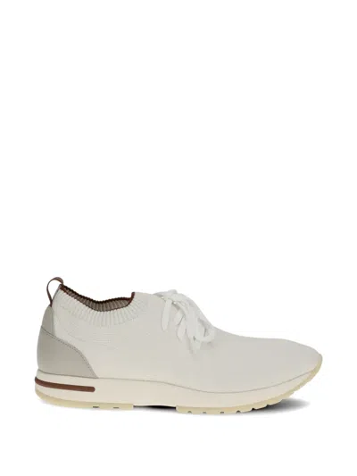 Loro Piana 360 Lp Flexy Walk Sneakers In White