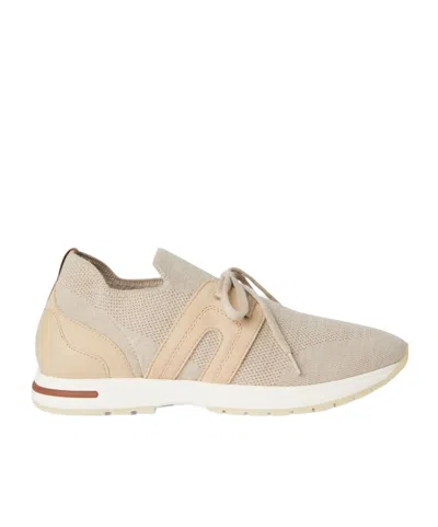 Loro Piana 360 Lp Flexy Walk Sneakers In Nude