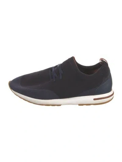 Pre-owned Loro Piana 360 Lp Flexy Walk 'wish® Wool' Sneakers In Blue