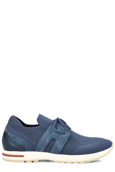 Loro Piana 360 Lp Lady Flexy Walk Sneakers In Blue