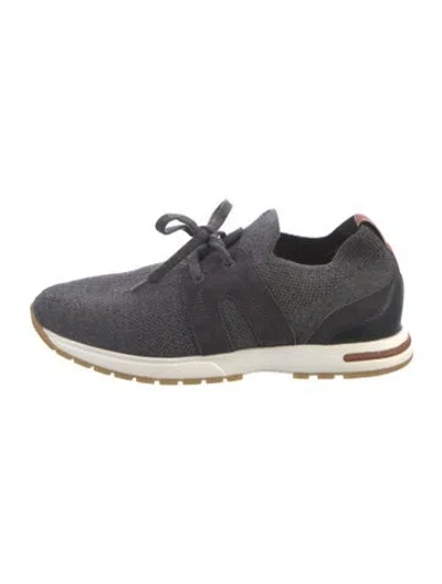 Pre-owned Loro Piana 360lp Flexy Walk Sneakers In Grey