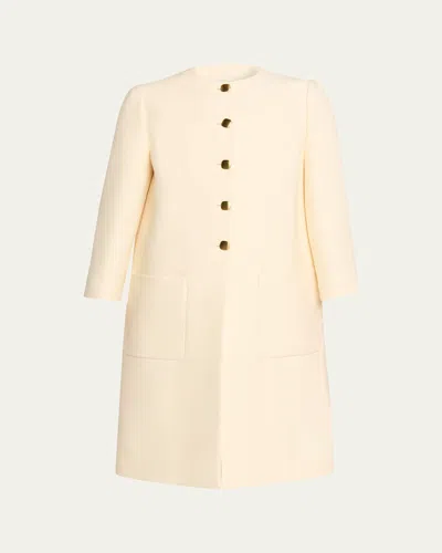 Loro Piana Aaron Single-breasted Coat In Neutral