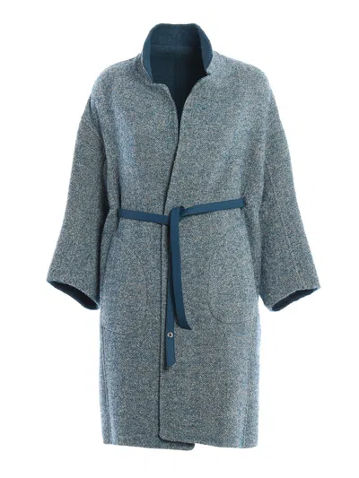 Loro Piana Melvin Reversible Bouclé Coat