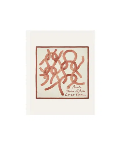Loro Piana Abstract Pattern Scarf