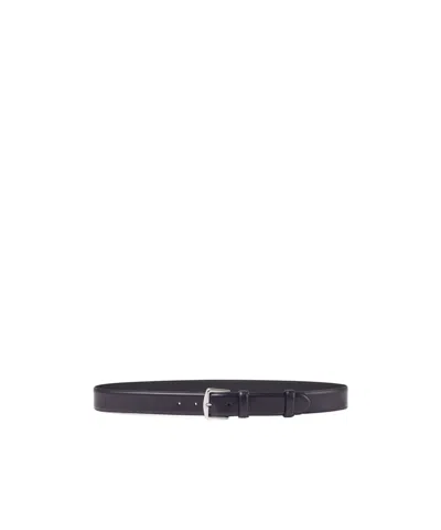 Loro Piana Adjustable Waist Belt In Black