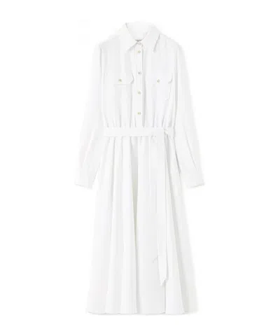 Loro Piana Adriel Dress In White