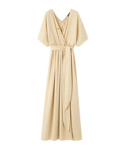 Loro Piana Alena Dress In Neutral