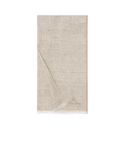 Loro Piana Alisei Scarf In Wheat Beige