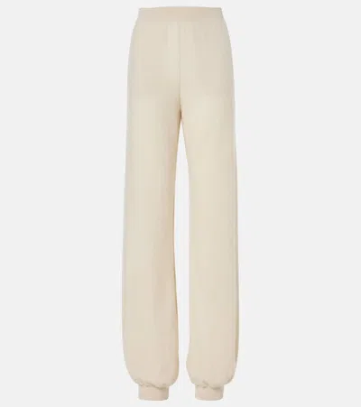 Loro Piana Alpe Cashmere Sweatpants In Neutrals