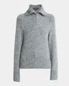 Loro Piana Alpe Meggiana Cashmere Sweater In J1s6 Light Bluewhit
