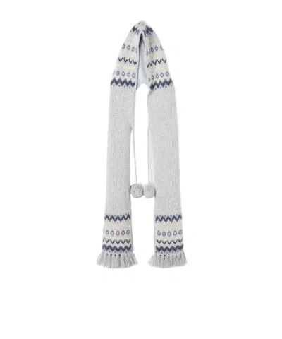 Loro Piana Alpe Suede Hooded Scarf