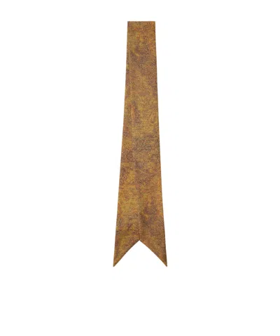 Loro Piana Amber Strip Scarf In Neutral
