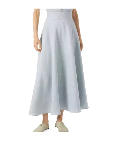 Loro Piana Amely Skirt In Blue