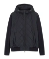 Loro Piana Ampay Bomber Jacket In Blue