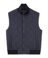 Loro Piana Ampay Quilted Windwish™ Gilet In Black