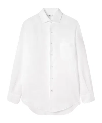 Loro Piana André Buttoned Shirt In White