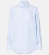 Loro Piana Andre Linen Shirt In Blue