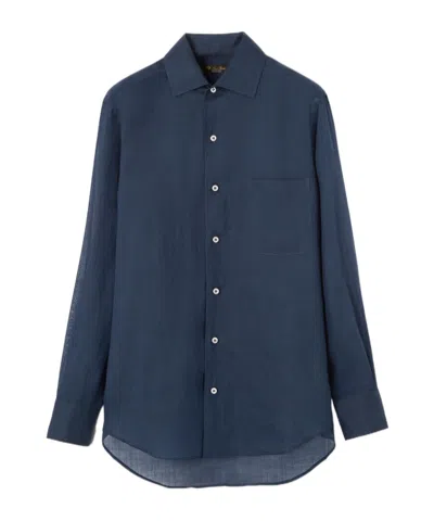 Loro Piana André Shirt In Blue