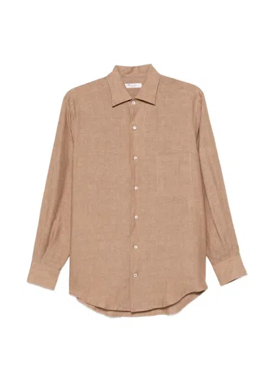 Loro Piana André Shirt In Brown