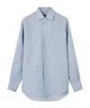Loro Piana André Shirt In Light Indigo