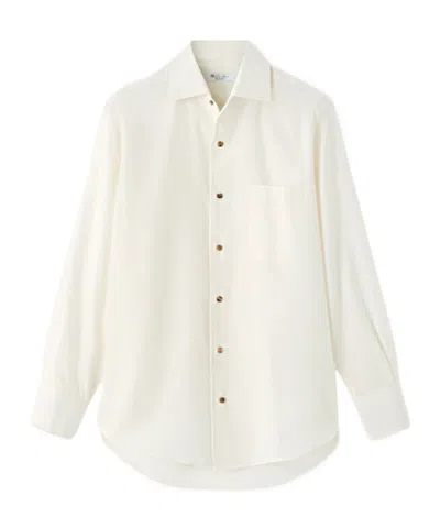 Loro Piana Andre Shirt In White
