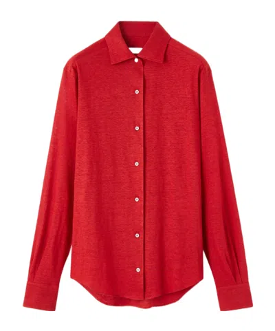 Loro Piana Andre Shirt In Red
