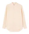 Loro Piana André Shirt In White Pepper