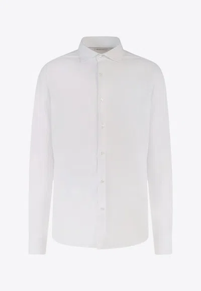 Loro Piana Andrew Slim-fit Long-sleeved Shirt