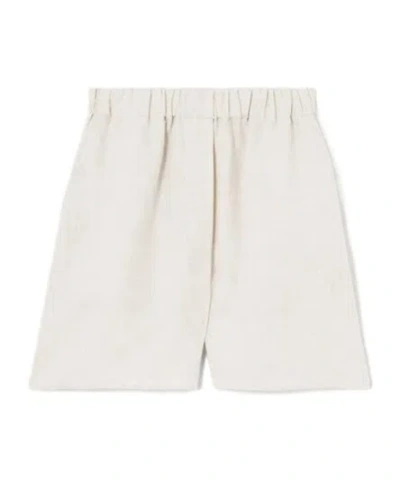 Loro Piana Angelo Bermuda Shorts In Light Beach