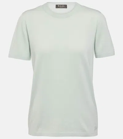 Loro Piana Angera Cotton T-shirt In Green