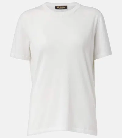 Loro Piana Angera Crew Neck T-shirt In White