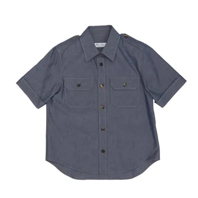 Loro Piana Annalisa Shirt In Blue