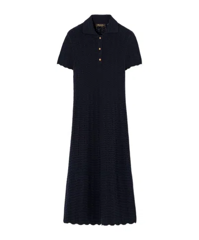 Loro Piana Arola Dress In Blue