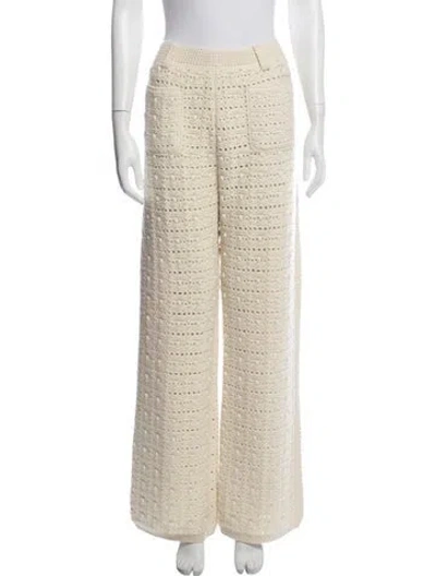 Pre-owned Loro Piana Arola Trouser Wide Leg Pants W/ Tags In Neutral