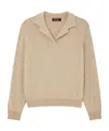 Loro Piana Arona Polo Shirt In Maple And Walnut Mixed Color