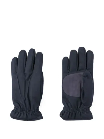 Loro Piana Ashford Gloves In Blue
