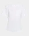 Loro Piana Assen Short-sleeve Antiqua Linen Shirt In 1000 White