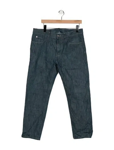 Pre-owned Loro Piana Austin Denim Skinny Jeans In Blue