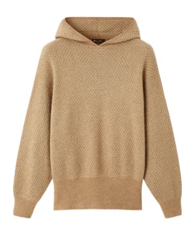 Loro Piana Azalea Hoodie In Neutral
