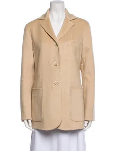 Pre-owned Loro Piana Baby Cashmere Coat In Neutral