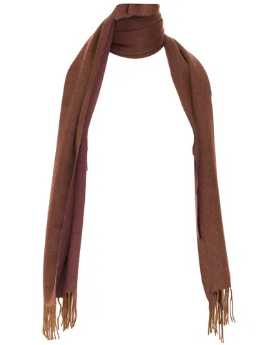 Pre-owned Loro Piana Baby Cashmere Fringed Long Scarf (authentic Pre-loved)