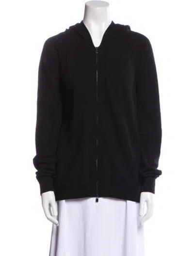 Pre-owned Loro Piana Baby Cashmere Jacket In Black