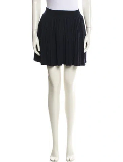 Pre-owned Loro Piana Baby Cashmere Mini Skirt In Neutral