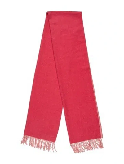 Pre-owned Loro Piana Baby Cashmere Scarf In Pink